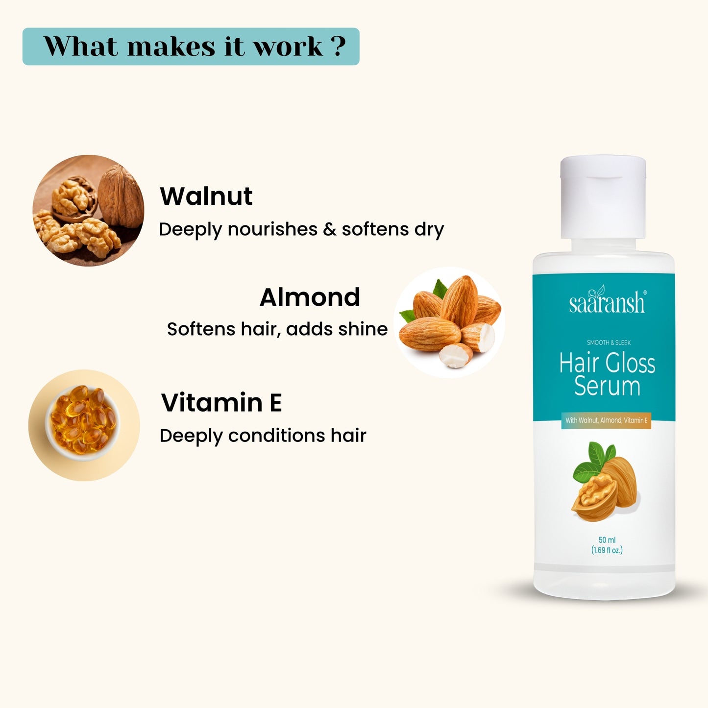 Saaransh Hair Gloss Serum