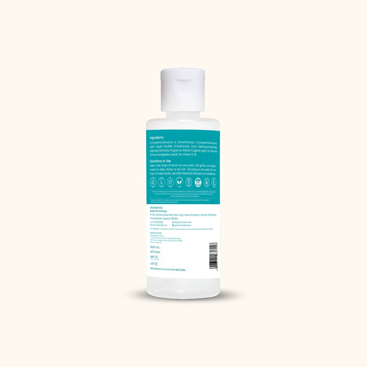 Saaransh Hair Gloss Serum