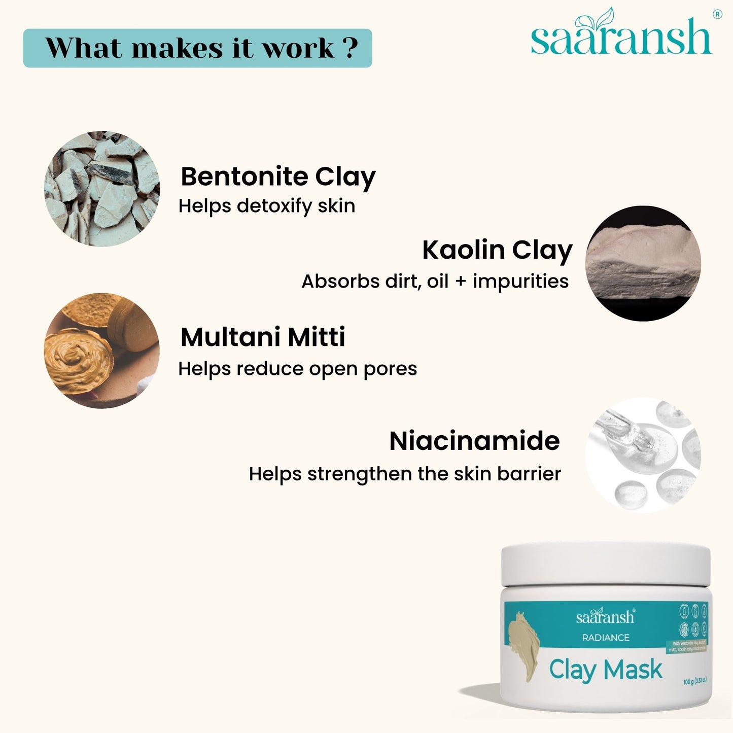 Saaransh Clay Mask