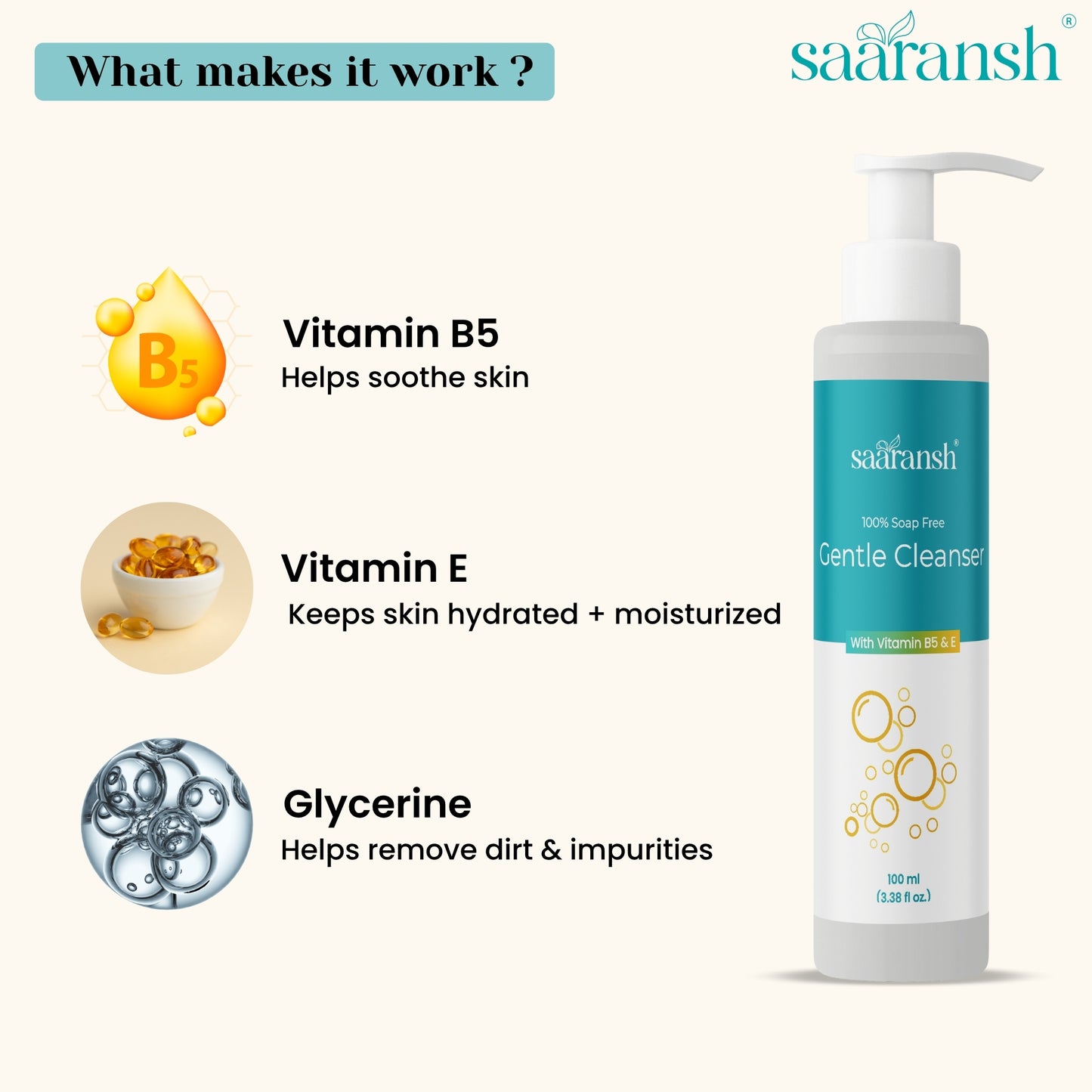 Saaransh Gentle Cleanser