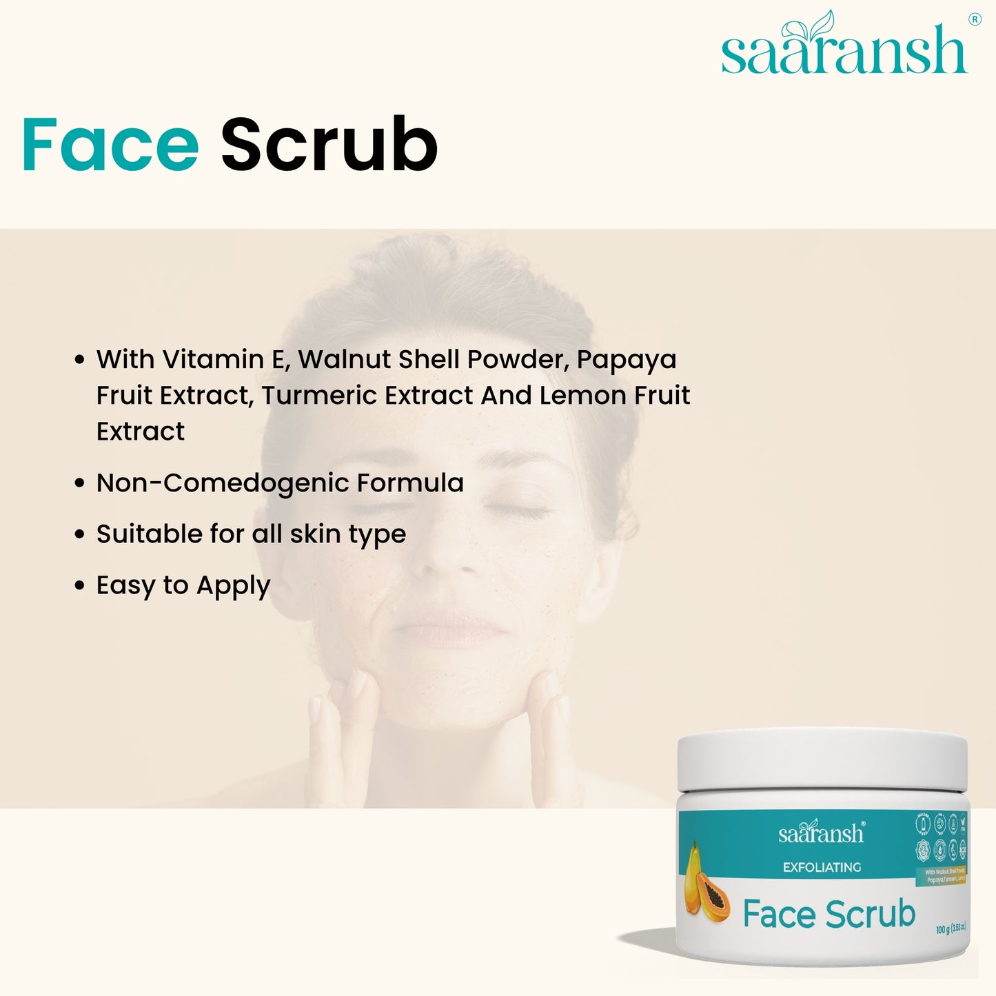 Saaransh Face Scrub