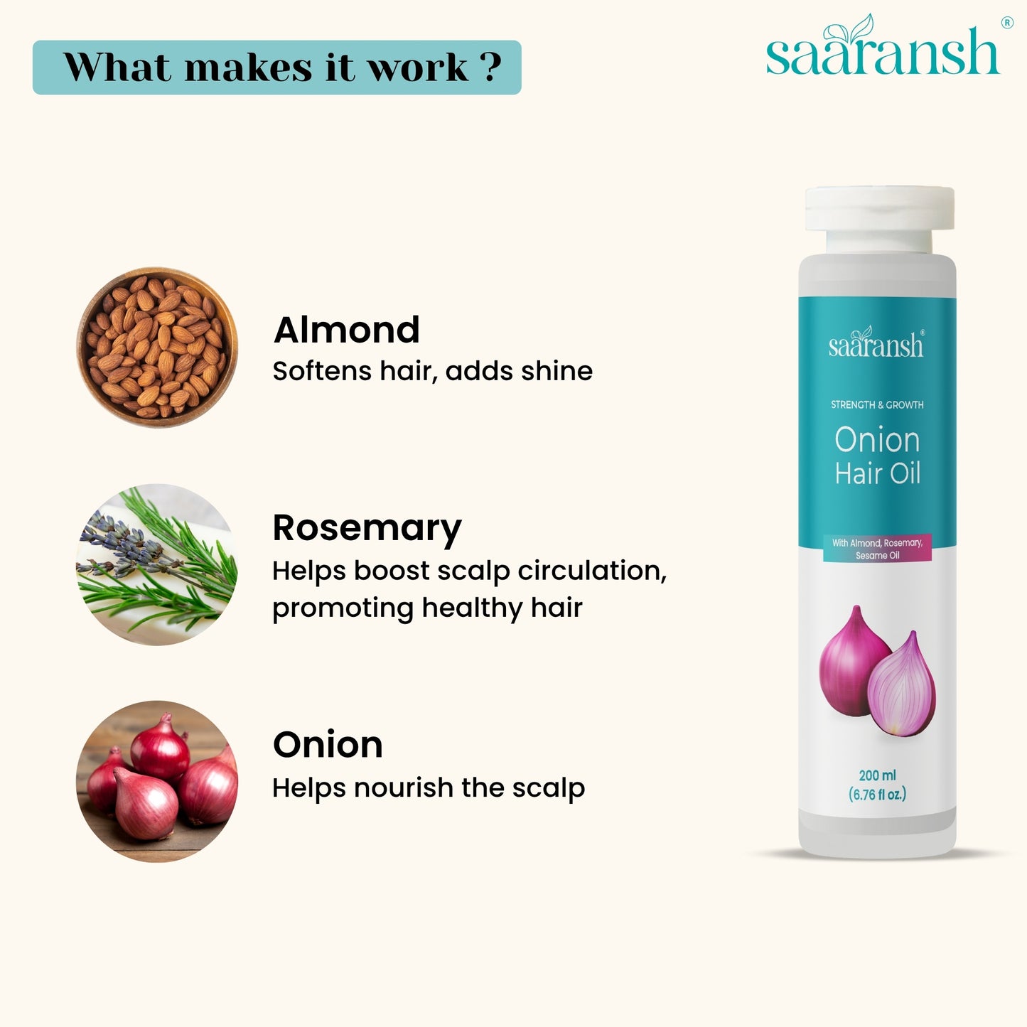 Saaransh Onion Hair Oil